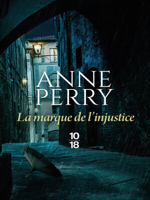 cover image of La Marque de l'injustice